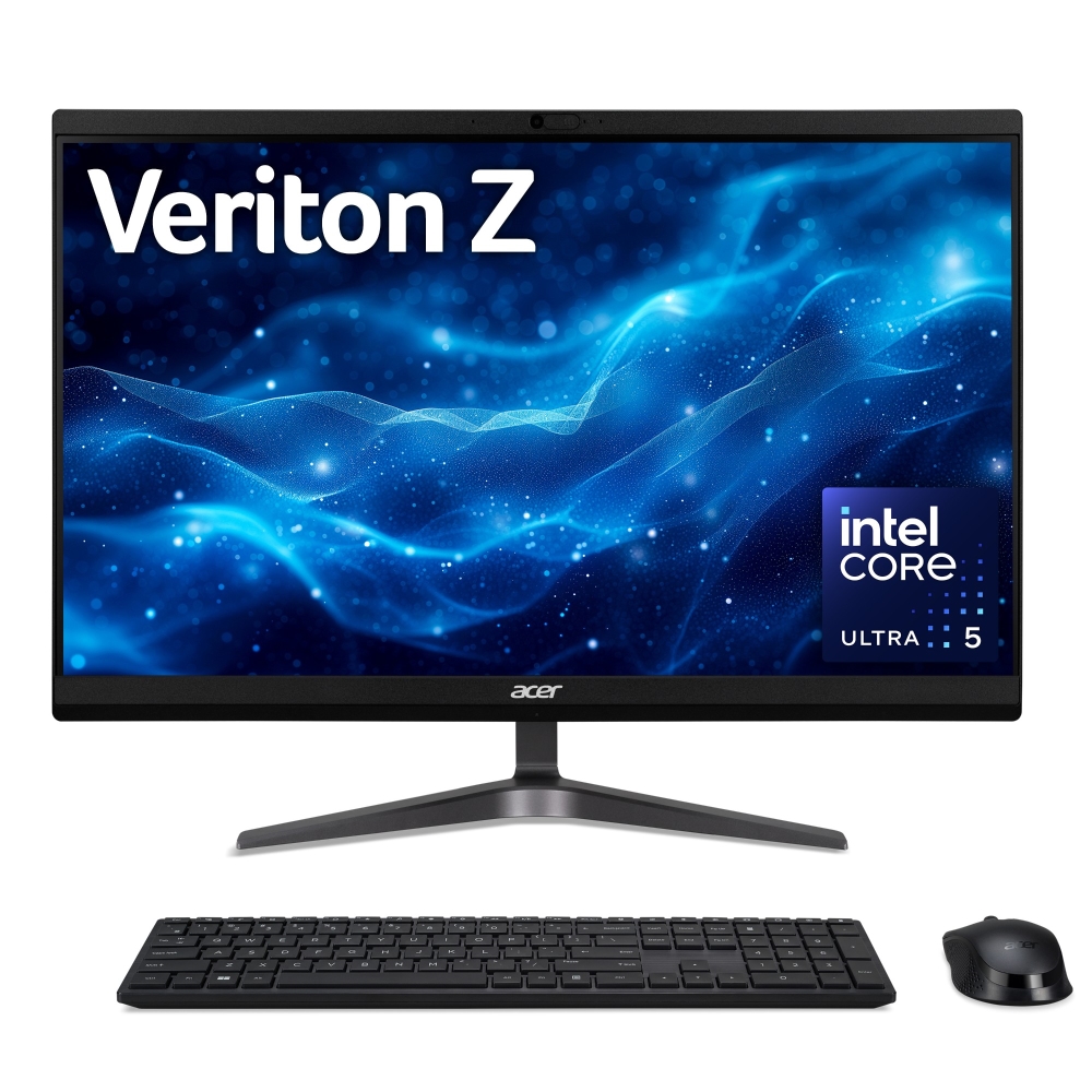 Acer VZ2524G All-in-One PCs desktops and Workstations - 23.8 Inches - 8GB - Black