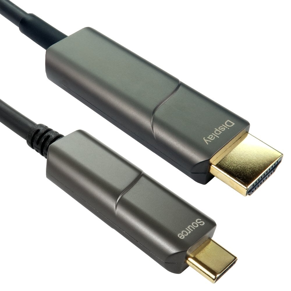 Cables Direct AOC USB C(M) to HDMI (M) 4K @ 60HZ 20Mtr