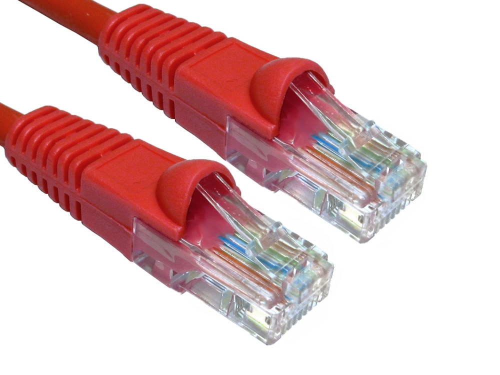 Cables Direct B6-501R Networking Cables - Red