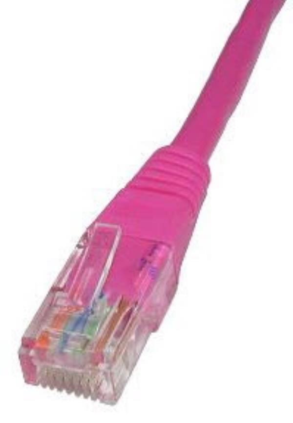 Cables Direct CAT5e Networking Cables - Pink