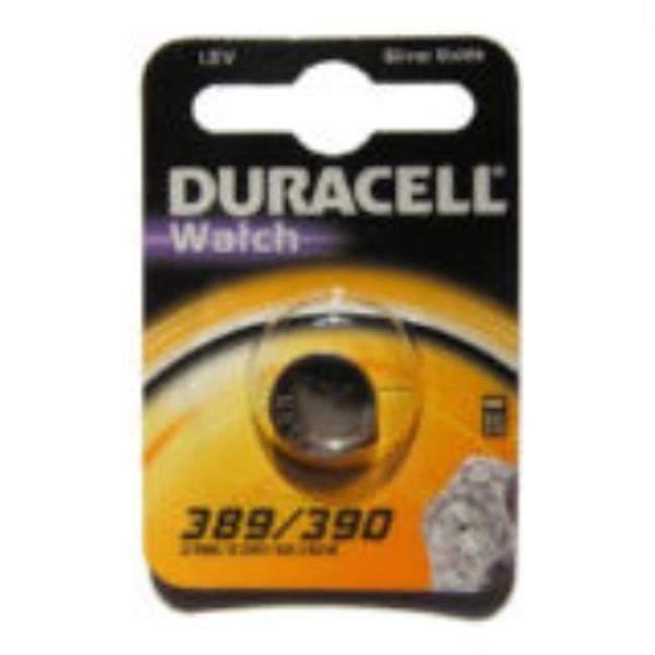Duracell D389 Household Batteries - Silver