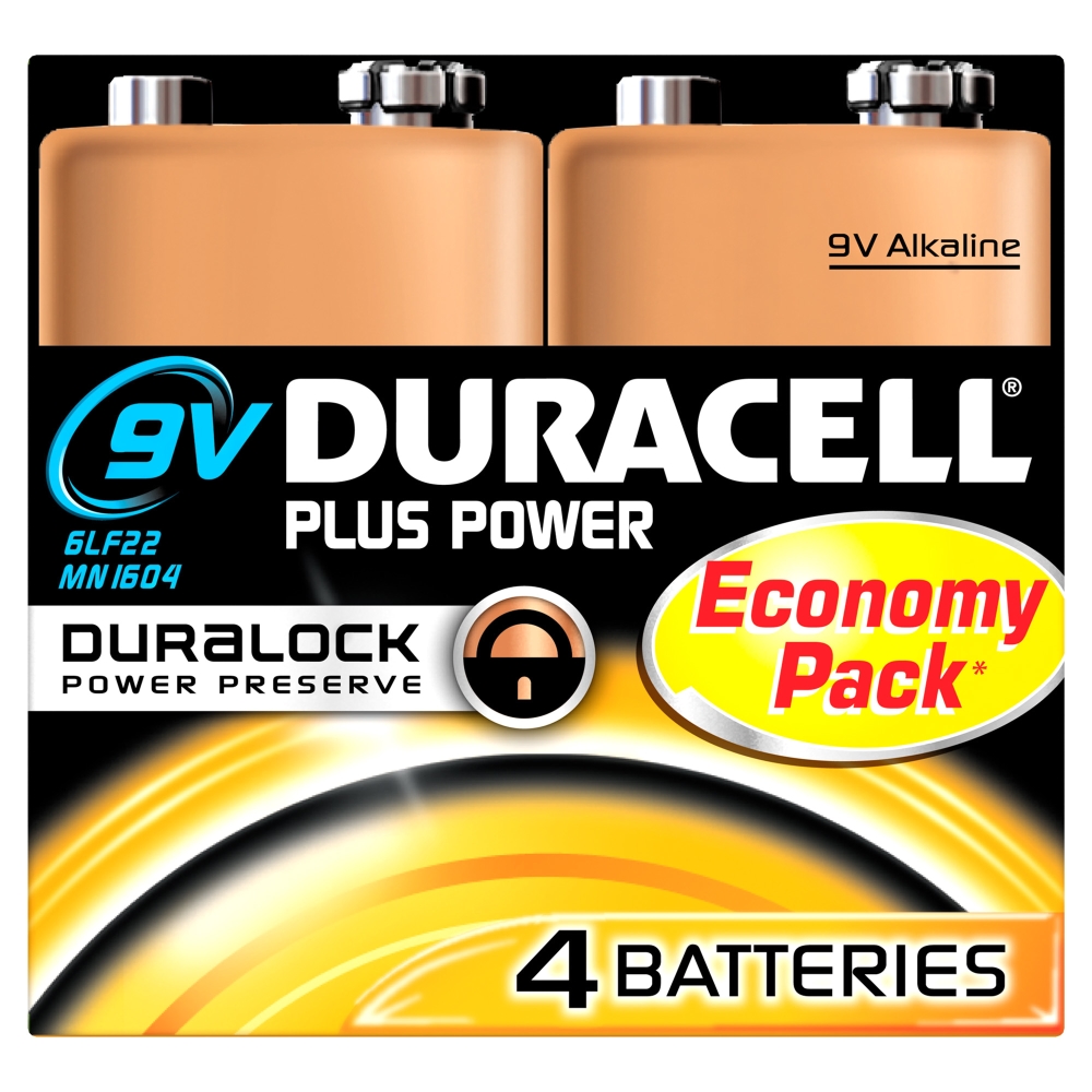 Duracell Plus Power Single-use battery 9V Alkaline