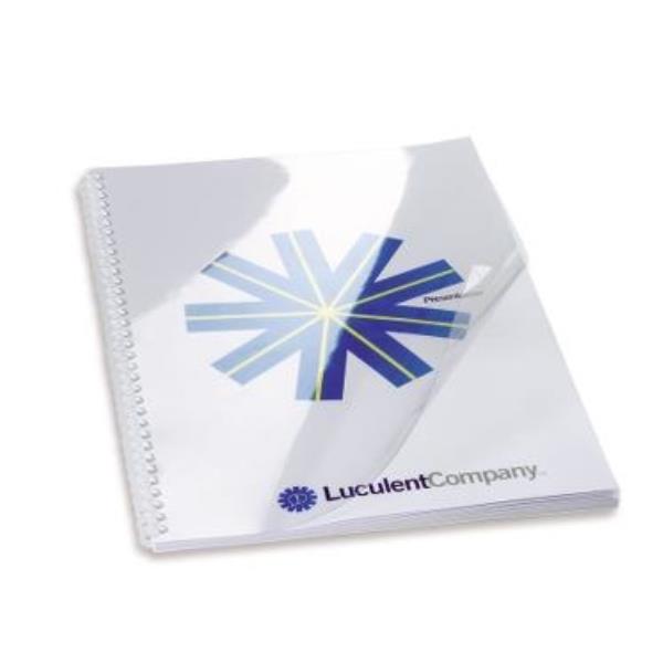 GBC HiClear Binding Covers A3 PVC 150 Micron Clear (100)