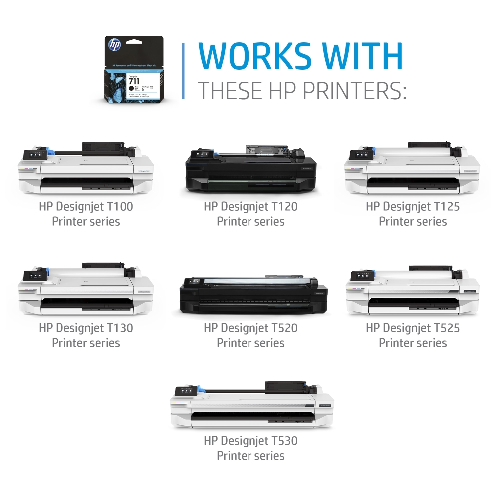 HP 711 29-ML CYAN INK CART