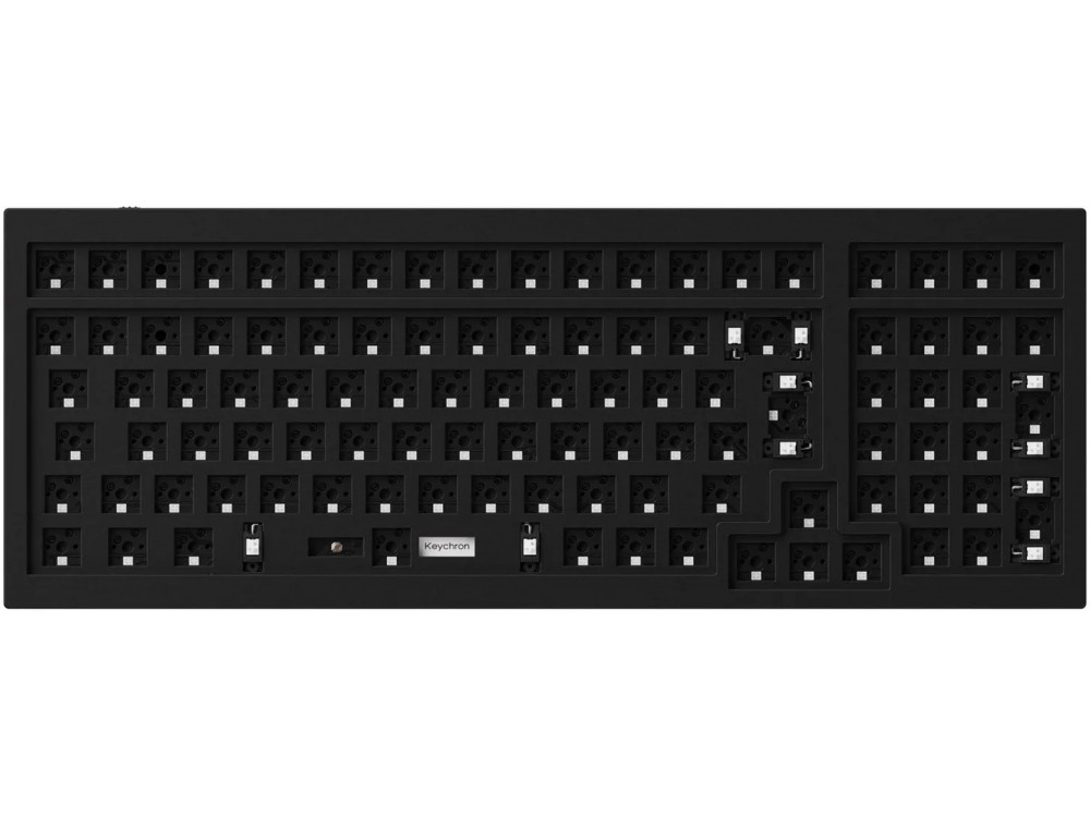 Keychron ISO Q5 QMK RGB Aluminium Mac/PC Carbon Black Barebone Custom Keyboard