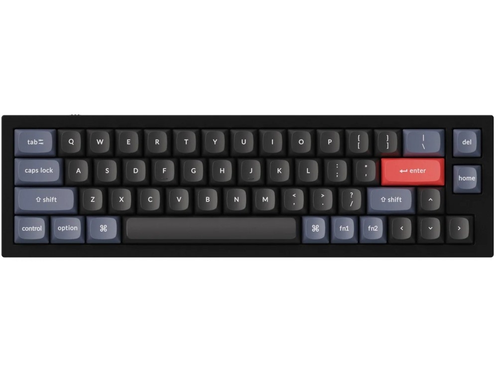 Keychron USA Q9 QMK RGB Tactile Aluminium Mac/PC Carbon Black Custom Keyboard