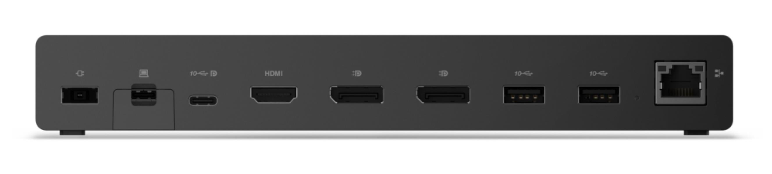 Lenovo USB4 Laptop Docks & Port Replicators - Black