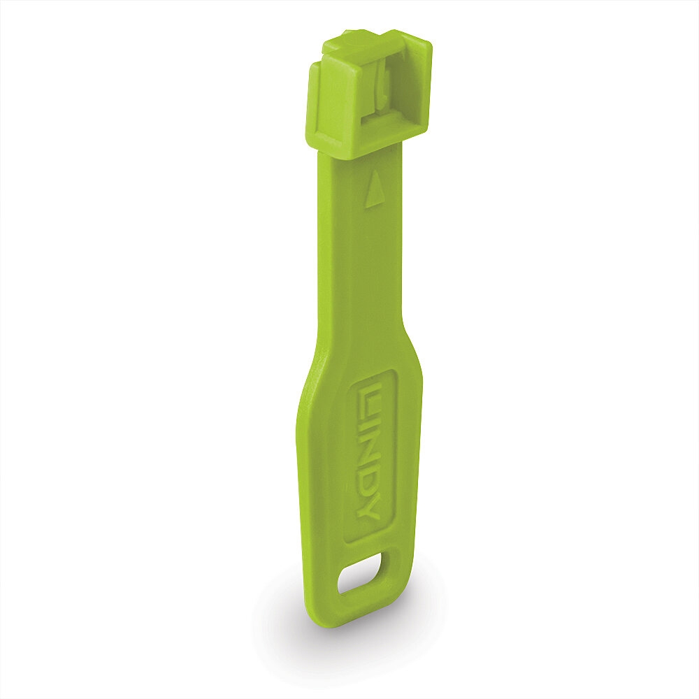 Lindy RJ45 Port Blockers - Green