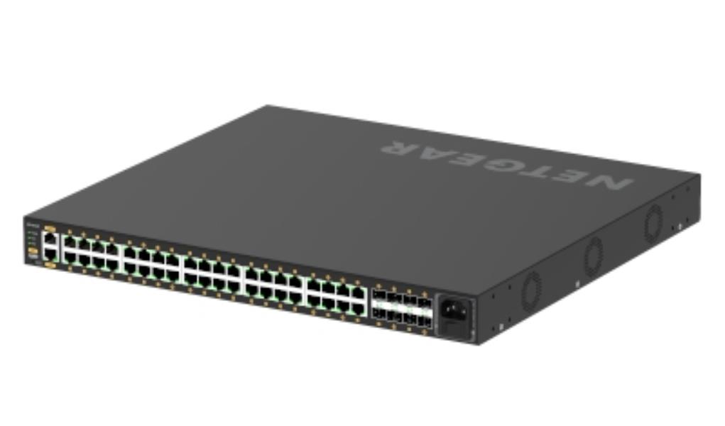 Netgear GSM4248P-100EUS Network Switches - Black