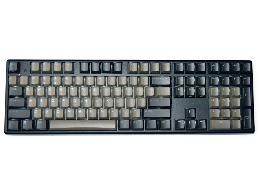 NiZ Keyboard X108 Capacitive 35gf Bluetooth RGB Backlit Programmable Keyboard Black