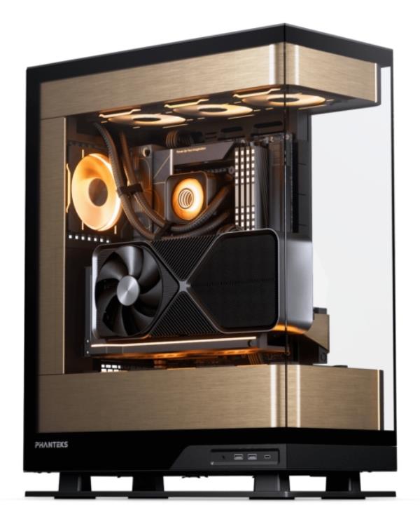 Phanteks Evolv X2 Midi Tower Black, Gold