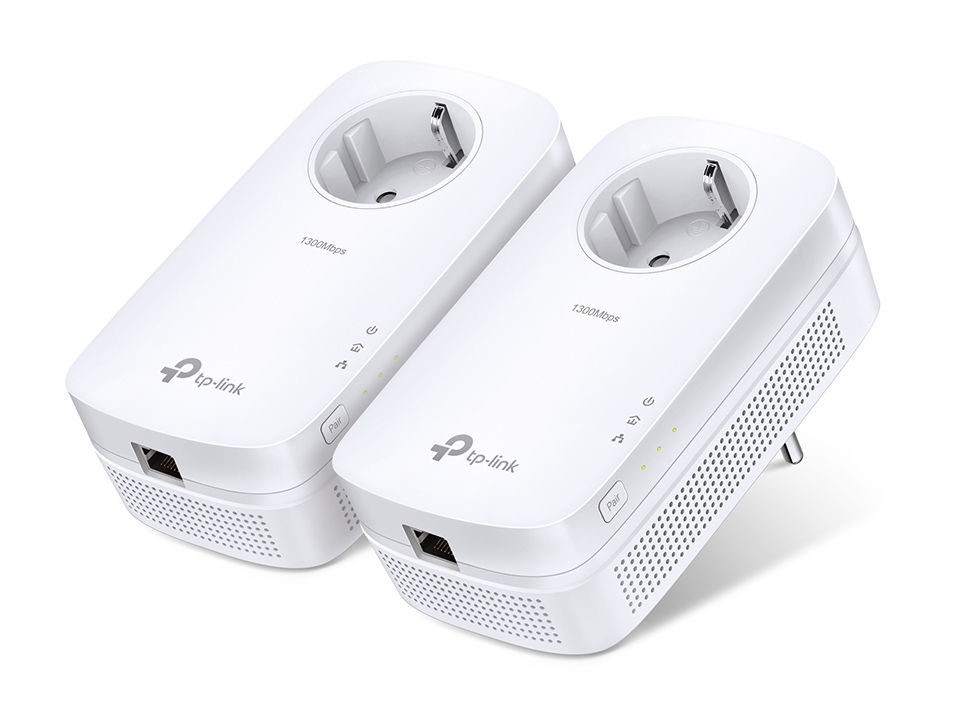 TP-Link TL-PA8010P PowerLine Network Adapters - White