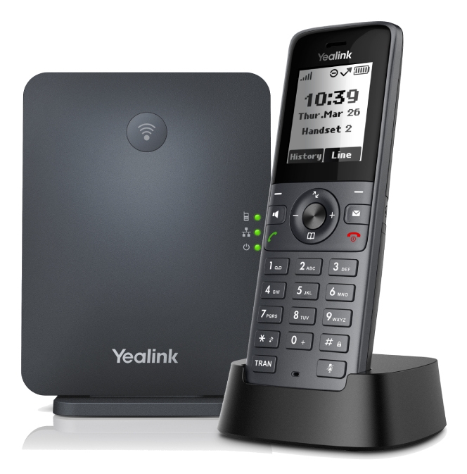 Yealink W71P IP Phones - 1.8" - Black
