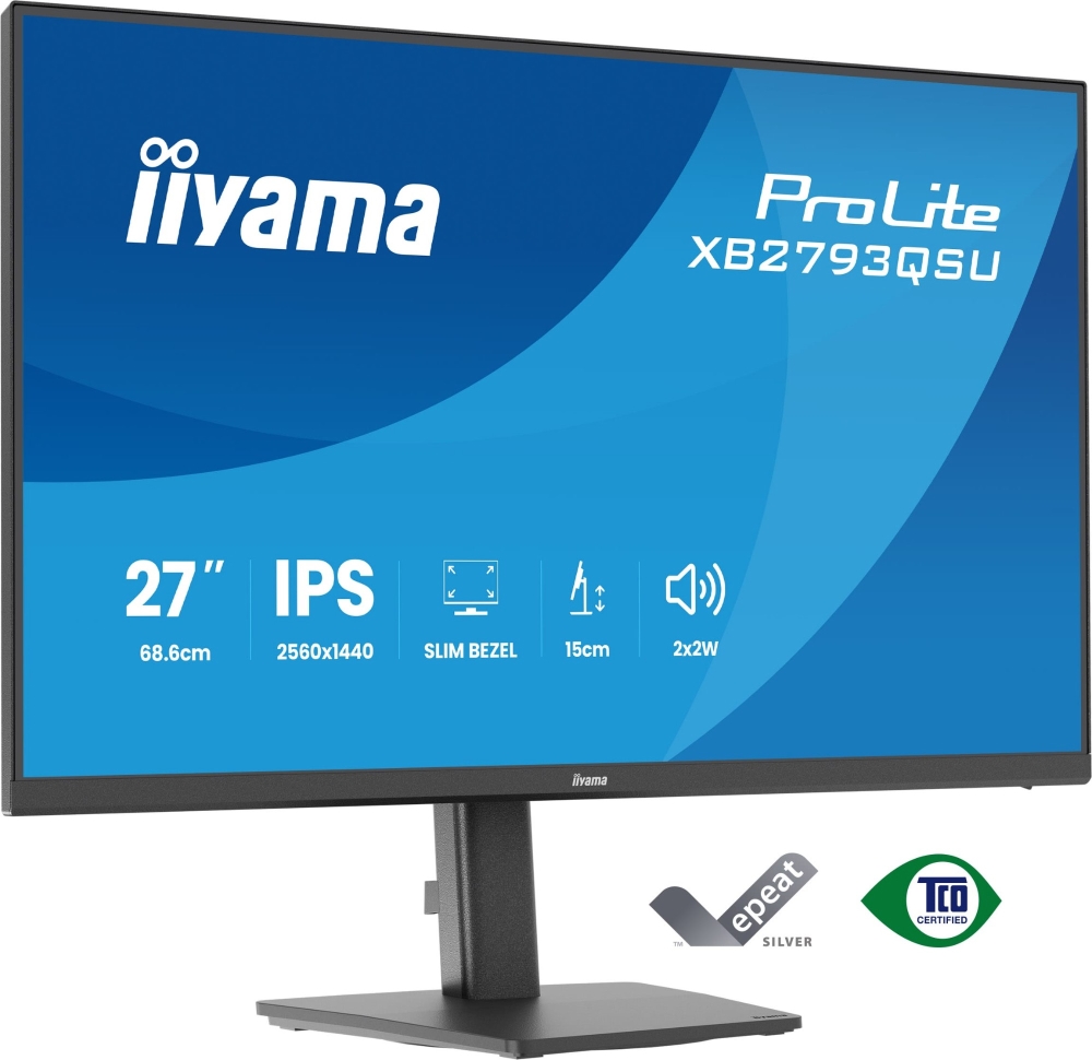 iiyama XB2793QSU-B1 Computer Monitors - 27 Inches - Black